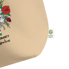 Load image into Gallery viewer, T.Y.C. Large Organic Cotton Tote with Slogan and Dua