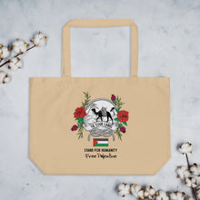 Load image into Gallery viewer, T.Y.C. Large Organic Cotton Tote with Slogan and Dua
