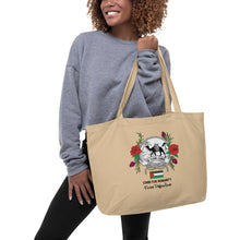 Load image into Gallery viewer, T.Y.C. Large Organic Cotton Tote with Slogan and Dua
