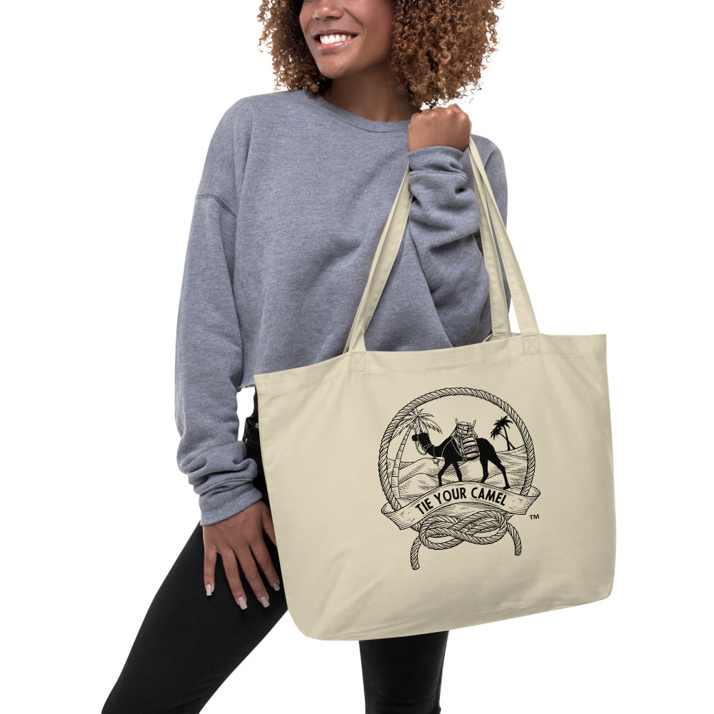 T.Y.C. Large Organic Cotton Tote Bag